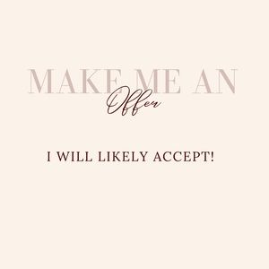 🎊🎉 ALL OFFERS CONSIDERED!